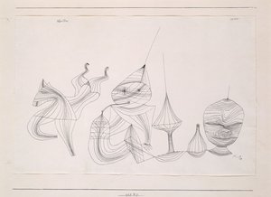Overtone; Obertone av Paul Klee