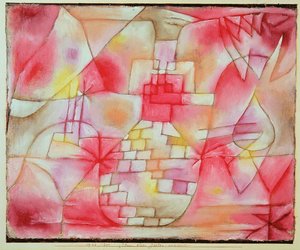 Plan for hagearkitektur av Paul Klee