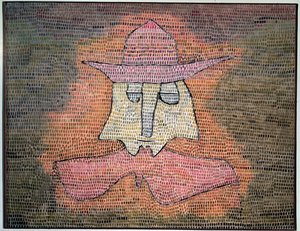 Portrett av pastor Kol - Maleri av Paul Klee