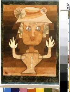 Dukke. Maleri av Paul Klee (1879-1940) av Paul Klee