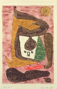 Rød hånd av Paul Klee