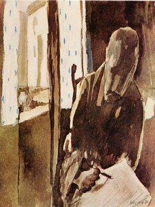 Selvportrett av Paul Klee