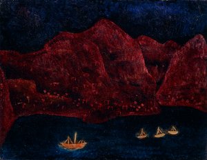 Sørlandskystkveld av Paul Klee