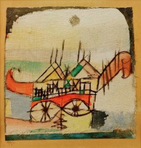 Sphinxartig av Paul Klee