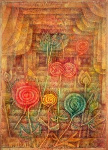 Spiralblomster av Paul Klee