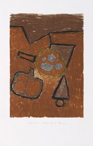 Stilleben i brunt av Paul Klee