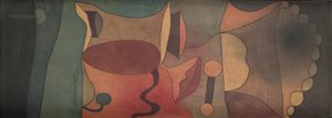 Stilleben i bredden, 1932. av Paul Klee