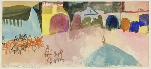 Gatekafé i Tunis av Paul Klee