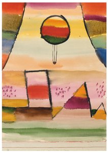 Ballongen i vinduet, 1929. av Paul Klee
