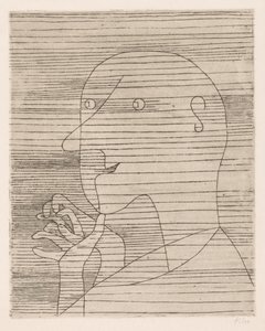 Den kalkulerende gamle mannen av Paul Klee