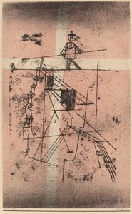 The Tight Rope Walker (Seiltänzer) av Paul Klee