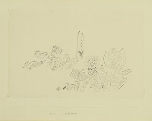 Tårnet tåler angrep av Paul Klee