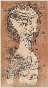 Det indre lysets helgen, 1921. av Paul Klee