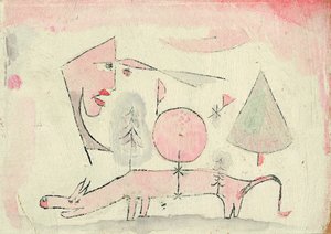Det skamløse dyret, 1920 av Paul Klee