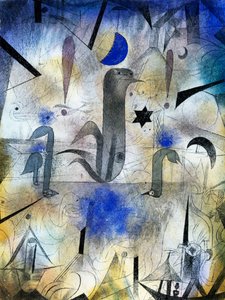 Sirenene til skip av Paul Klee
