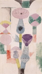 Tistel Bloom; Distelblute av Paul Klee