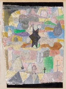 Under en svart stjerne, 1918. av Paul Klee