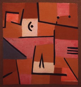 Utsikt fra rødt av Paul Klee