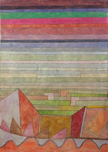 Utsikt inn i det fruktbare landet, 1932. av Paul Klee