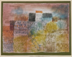 Vorfrühling i H. Tidlig vår i H. , 1925. av Paul Klee