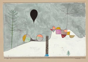 Vinterbilde av Paul Klee