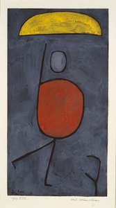 Med en paraply, 1939. av Paul Klee