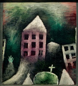 Ødelagt sted av Paul Klee