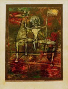 Dwarf Herald til hest av Paul Klee
