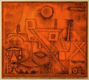 scenisk-fysiognomisk av Paul Klee