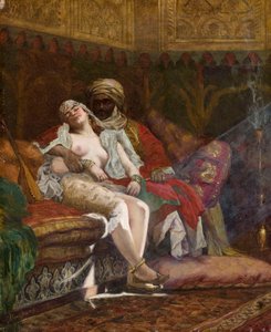 Favoritten (olje på lerret) av Paul Louis Bouchard