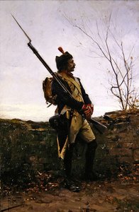 The Sentinel (olje på lerret)