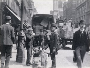 Sherbet- eller vannselger i Cheapside, 1893