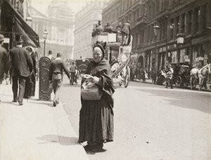 Fyrstikkselgeren, Ludgate Hill, 1893