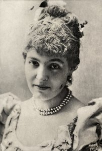 Portrett av Emilie Mily Meyer (foto) av Paul Nadar