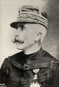 Portrett av den franske generalen Auguste de Galliffet (foto)
