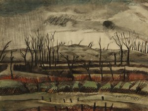 Ødelandskap, Ypres Salient av Paul Nash
