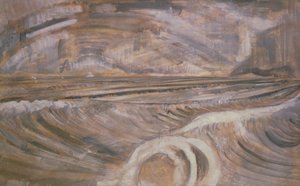 Dymchurch, ca. 1921 (olje på lerret) av Paul Nash