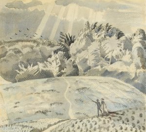 Feltstien av Paul Nash