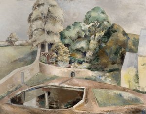 Dammen ved Souldern av Paul Nash