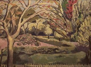 Hvite bladhager av Paul Nash