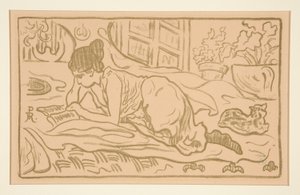 Forlenget jente av Paul Elie Ranson