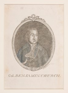 oberst Benjamin kirke av Paul Revere