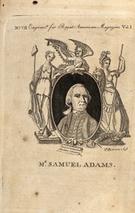 Samuel Adams, 1774 av Paul Revere