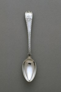 Teskje, ca. 1765-1790 (sølv)