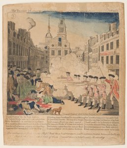 Boston-massakren, 5. mars 1770