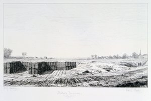 Preussisk batteri, beleiring av Paris, 1870-1871