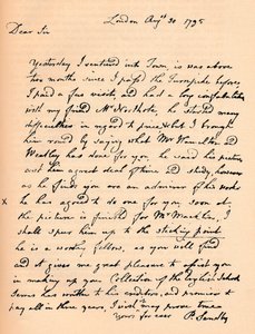 Et brev fra Paul Sandby, 1795 1904 av Paul Sandby