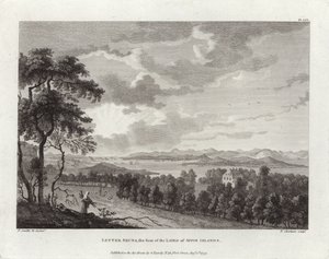 Brev Shuna, setet til Laird of Appin Islands av Paul Sandby