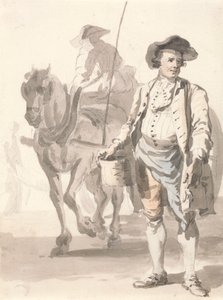 London Cries: A Tinker and His Wife av Paul Sandby