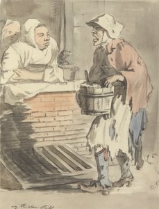 London Cries: "Any Kitchen Stuff" av Paul Sandby